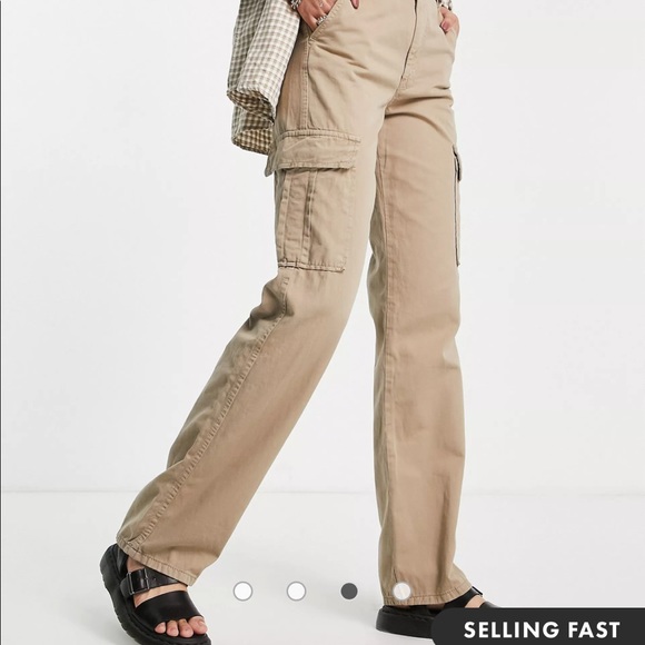 stradivarius | Pants u0026 Jumpsuits | Stradivarius Str Tall Straight Leg Cargo  Pants | Poshmark